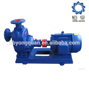 ZX self-priming centrifugal water pump/open impeller pump